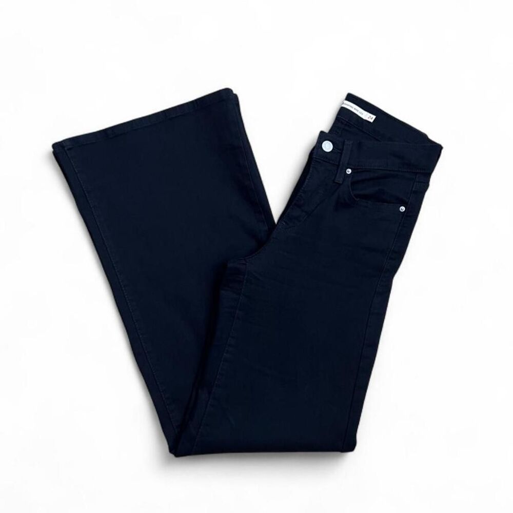 Levi's 318 Shaping Wide Leg Black Jeans Women's W24 L32